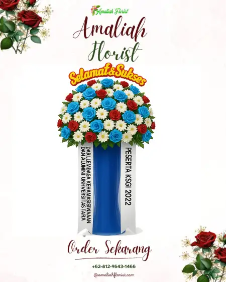 Standing Flowers Bali House Serpong